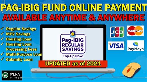 pag ibig fund online payment.